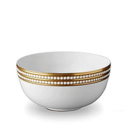Perlee Gold Serving Bowl by L'Objet Dinnerware L'Objet