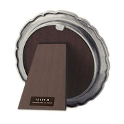 Carretti Small Round Frame by Match Pewter Frames Match 1995 Pewter