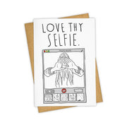 Love Thy Selfie Card Cards Tayham 
