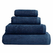 Essentiel Organic Cotton Towels, Multiple Solid Colors by Alexandre Turpault Towel Alexandre Turpault Face Cloth 11.8" Slate Blue