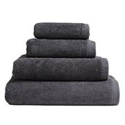 Essentiel Organic Cotton Towels, Multiple Solid Colors by Alexandre Turpault Towel Alexandre Turpault Face Cloth 11.8" Graphite Grey
