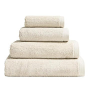 Essentiel Organic Cotton Towels, Multiple Solid Colors by Alexandre Turpault Towel Alexandre Turpault Face Cloth 11.8" Cream