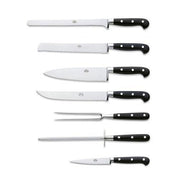 Small Set of 7 Serving Knives with Lucite Handles by Berti Knive Set Berti