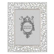 Silver Isadora Photo Frame by Olive Riegel Frames Olivia Riegel 5" x 7" 