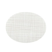 Mesh Small Oval Platter by Gemma Bernal for Rosenthal Dinnerware Rosenthal Lines Walnut