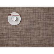 Chilewich: Woven Vinyl Mini Basketweave Placemats, Sets of 4 Placemat Chilewich Rectangle (14" x 19") Soapstone 