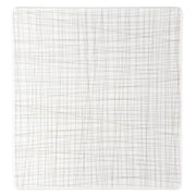 Mesh Square Charger Plate by Gemma Bernal for Rosenthal Dinnerware Rosenthal Lines Walnut