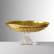 Susan Acrylic Centerpiece or Fruit Bowl 12.25" by Mario Luca Giusti ARRIVING FALL 2022 Dinnerware Marioluca Giusti Gold