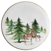 Woodlands Trivet/Cheese Board, 8", Set of 2 by Abbiamo Tutto Dinnerware Abbiamo Tutto