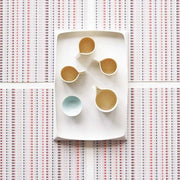 Chilewich: Tambour Woven Vinyl Rectangle Placemat, Set of 4 Placemat Chilewich