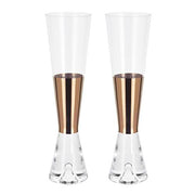 TANK Champagne Glass, set of 2 by Tom Dixon Barware Tom Dixon Copper