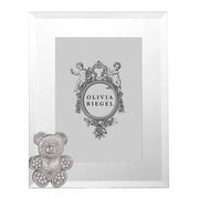 Teddy Bear Frames, Silver by Olivia Riegel Frames Olivia Riegel 5x7 