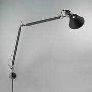 Tolomeo Classic Wall Lamp by Michele de Lucchi for Artemide Lighting Artemide S Bracket Black 