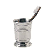 Toothbrush Cup by Match Pewter Toothbrush Match 1995 Pewter