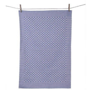 Traditional Checked Dish Towel, set of 2 by Tissage de L’Ouest Dish Towel Tissage de L'Ouest Blue 