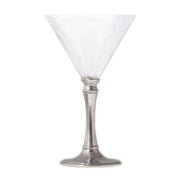 Tosca Stemware by Match Pewter, Set of 2 Glassware Match 1995 Pewter Martini