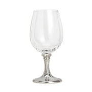 Tosca Stemware by Match Pewter, Set of 2 Glassware Match 1995 Pewter Water