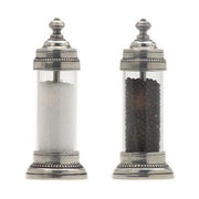 Toscana Salt and Pepper Grinders by Match Pewter Kitchen Match 1995 Pewter Salt & Pepper Grinders 