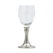 Tosca Stemware by Match Pewter, Set of 2 Glassware Match 1995 Pewter Liqueur