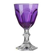 Dolce Vita Acrylic Amber Wine Glass, Set of 6 by Mario Luca Giusti RETURN Glassware Marioluca Giusti