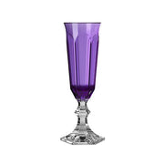 Dolce Vita Acrylic Wine, Water and Champagne Glasses by Mario Luca Giusti Glassware Marioluca Giusti Flute Violet 