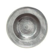 Wide Rimmed Bowl by Match Pewter Serving Bowl Match 1995 Pewter