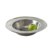 Wide Rimmed Bowl by Match Pewter Serving Bowl Match 1995 Pewter Large