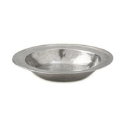 Wide Rimmed Bowl by Match Pewter Serving Bowl Match 1995 Pewter Small