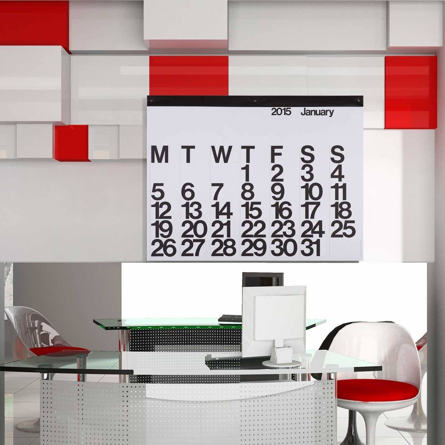 The Stendig Calendar by Massimo Vignelli Amusespot