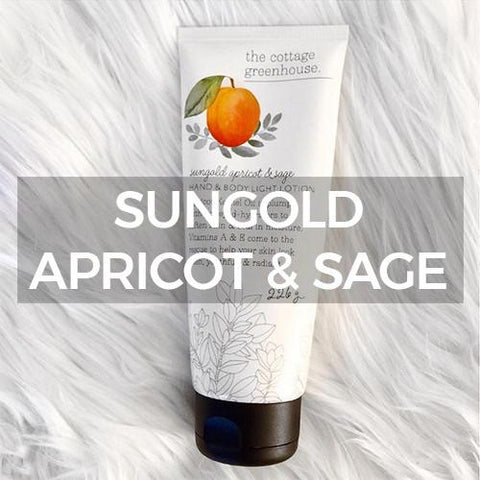 The Cottage Greenhouse: Sungold Apricot &amp; Sage