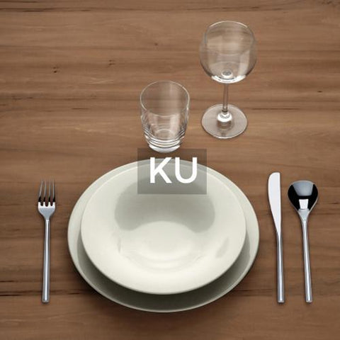 Alessi: Dinnerware: Ku