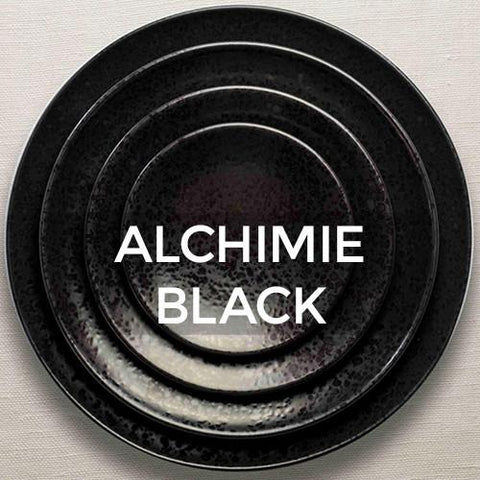 Alchimie Black Dinnerware by L&#39;Objet