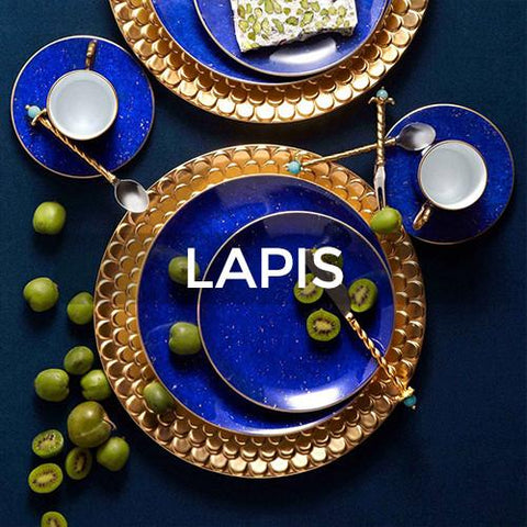Lapis Dinnerware by L&#39;Objet