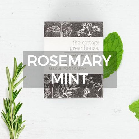 The Cottage Greenhouse: Rosemary Mint Foot &amp; Body Treatment