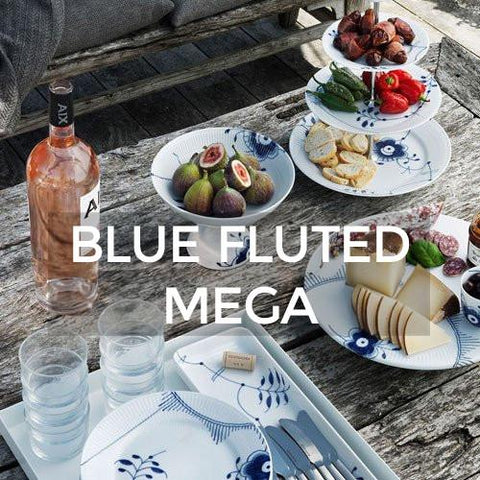 Royal Copenhagen: Blue Fluted Mega