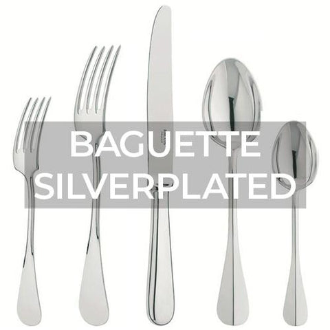 Ercuis: Flatware: Baguette Silverplated