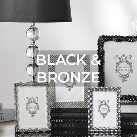Olivia Riegel: Black and Bronze Frames