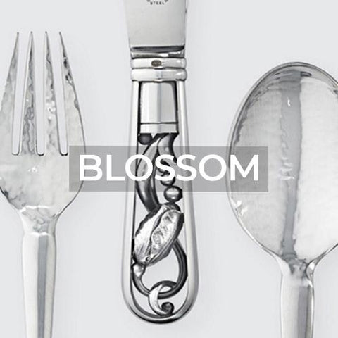 Georg Jensen: Flatware: Sterling Silver: Blossom by Georg Jensen
