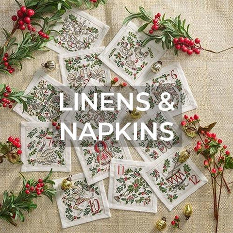 Christmas: Linens &amp; Napkins