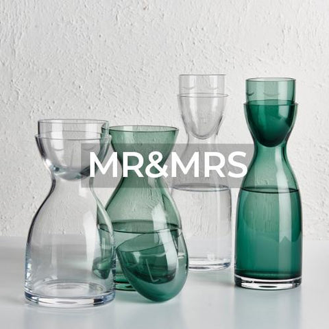 Nude: Glassware: Mr&amp;Mrs