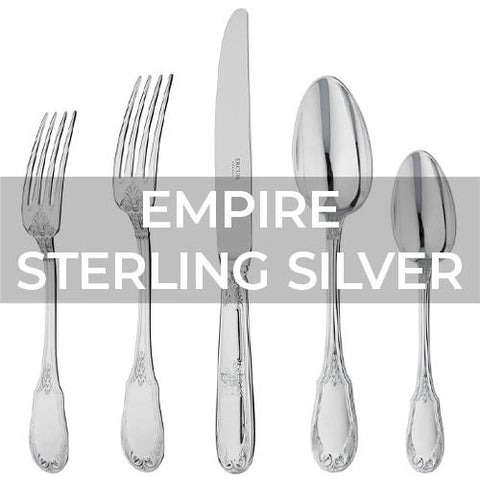Ercuis: Flatware: Empire Sterling Silver