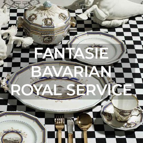 Nymphenburg Dinnerware: Fantasie Bavarian Royal Service
