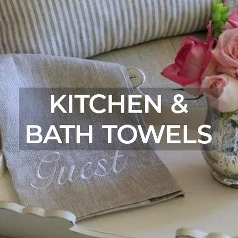 Crown Linen Designs: Kitchen and Bath Towels