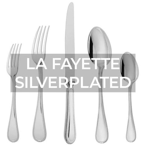 Ercuis: Flatware: La Fayette Silverplated