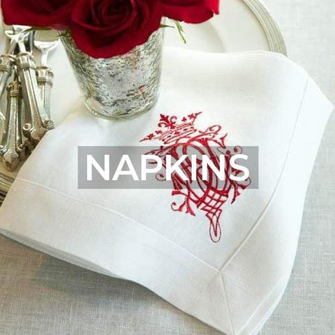 Crown Linen Designs: Napkins