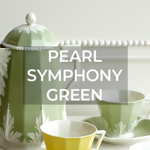 Nymphenburg: Dinnerware: Pearl Symphony Green