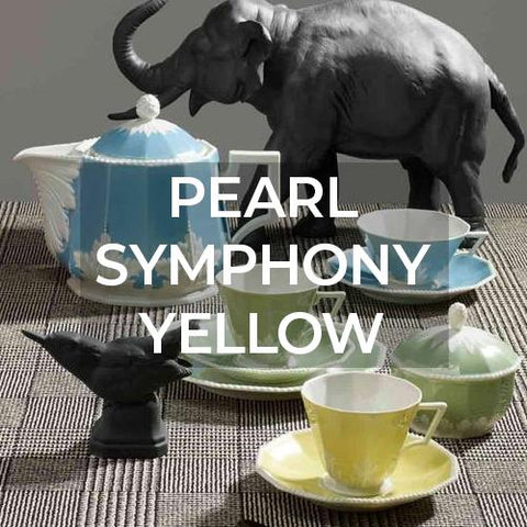 Nymphenburg: Dinnerware: Pearl Symphony Yellow
