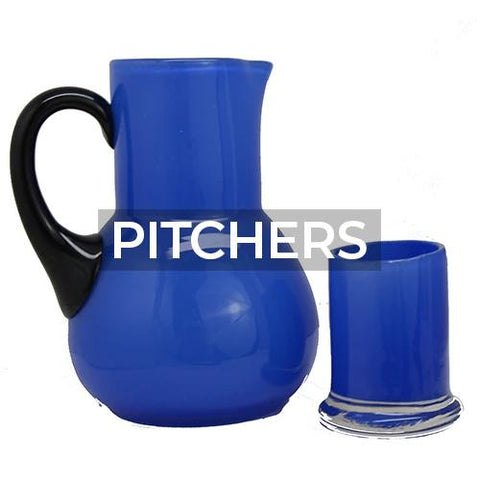 Loetz and Bohemian Glass: Pitchers
