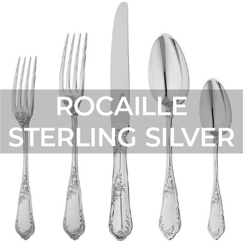 Ercuis: Flatware: Rocaille Sterling Silver