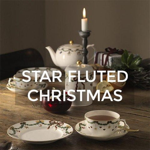 Royal Copenhagen: Star Fluted Christmas
